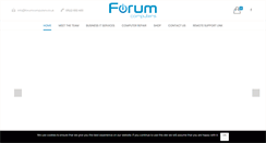 Desktop Screenshot of forumcomputers.co.uk